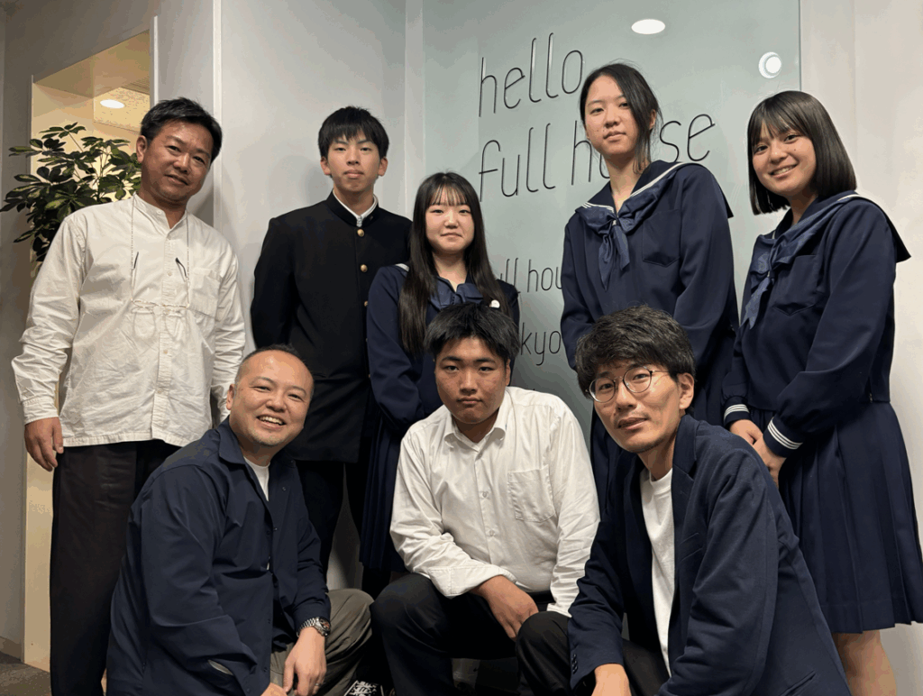 高知商業高校の生徒の企業訪問を受けました！